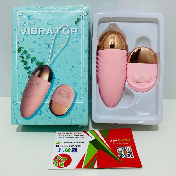 Trứng Rung Không Dây We Love Vibrator - Điều Khiển Từ Xa 12 Chế Độ Rung_ Kích Thích Cực Mạnh 