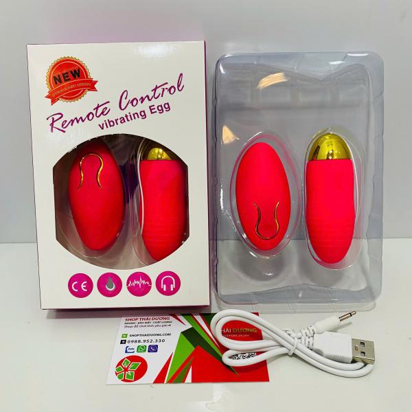 Trứng Rung Điều Khiển Từ Xa ManNuo Charge - Pin Sạc_ Rung Mạnh 
