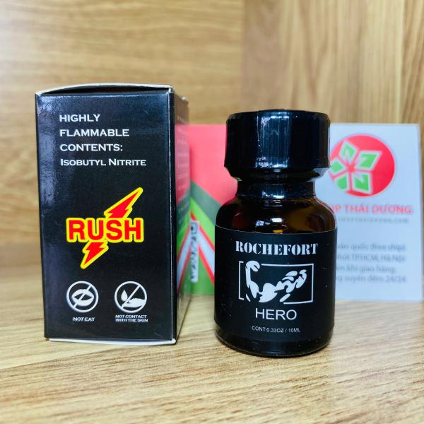 Sỉ Popper Rochefort Hero 10ml - Chai Hít Kích Thích Mạnh, Chính Hãng PWD Mỹ 