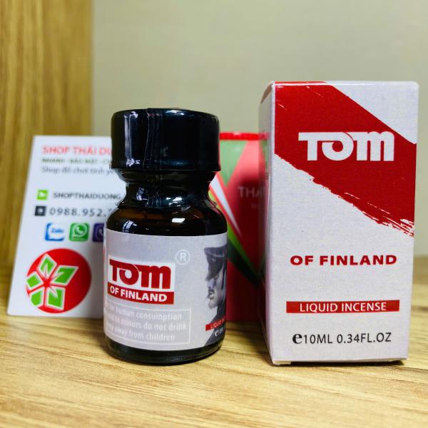 Tinh Dầu Popper Hít Tom Finland Đỏ 10ml – Cực Phê, Giãn Cơ Hiệu Quả - dochoijapan.com 