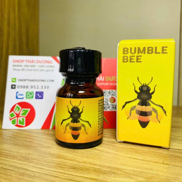 Popper Bumble Bee Ong  Cho Gay 10ml – Cảm Giác Cực Khoái Tức Thì, Sản Phẩm Bán Chạy 