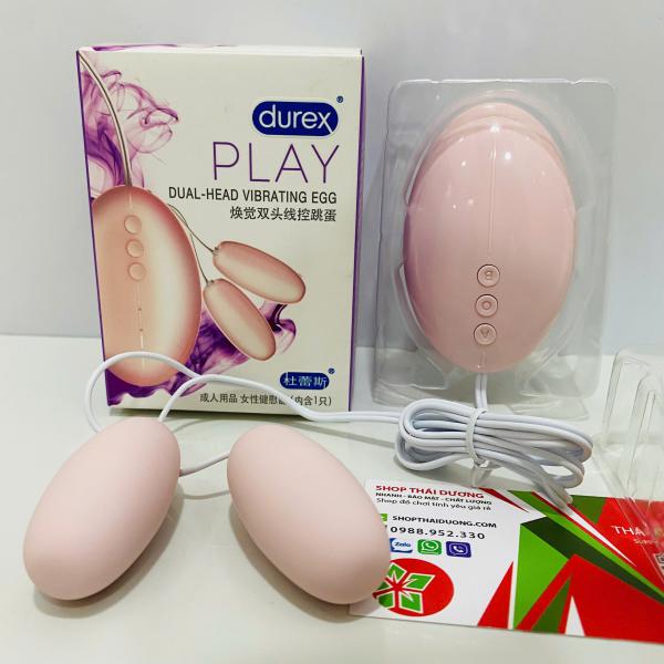 Trứng Rung 2 Đầu Durex Play Dual – 12 Chế Độ Rung Mạnh, Kích Thích Gấp Đôi 