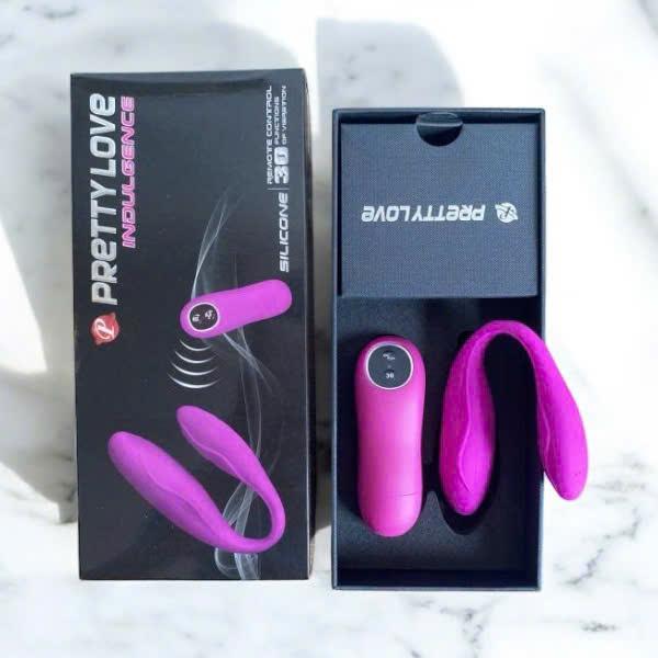 Trứng Rung Cao Cấp Pretty Love 2 Đầu – Rung 30 Chế Độ, Massage G-Spot, Điều Khiển Từ Xa 
