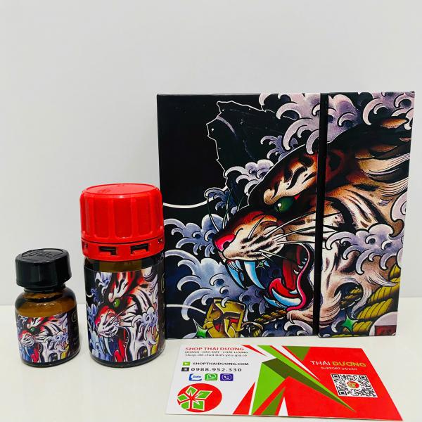 Popper Con Hổ Tiger Đỏ 50ml Chính Hãng – Combo Tăng Kích Thích Mạnh, Hành Động Nhanh 