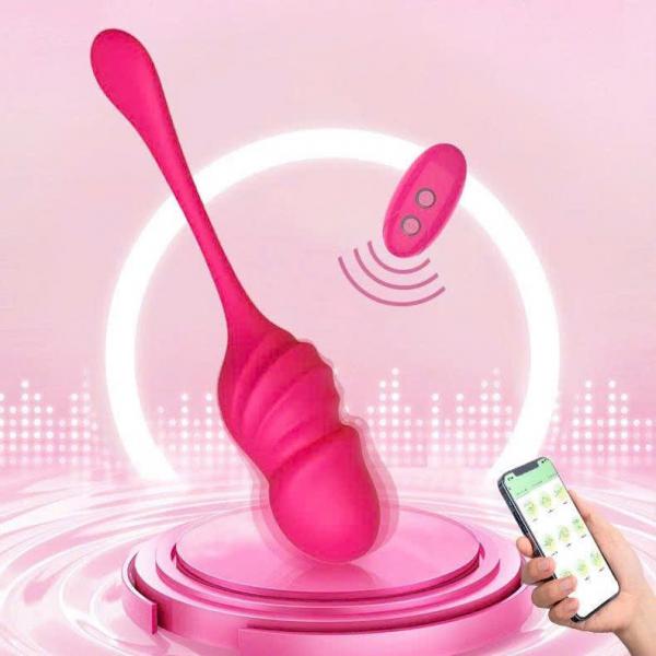 Trứng Rung Qua App Bluetooth – Điều Khiển Từ Xa Bằng Điện Thoại & Remote, Dễ Dàng Kích Thích Từ Xa 