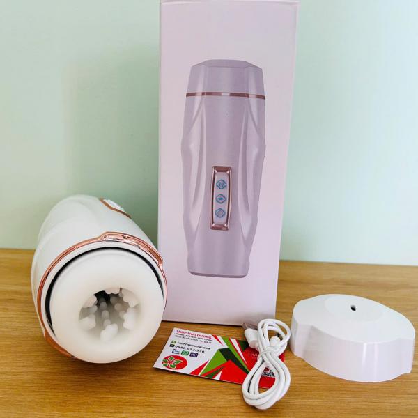 Máy Thủ Dâm Doyola T380 Đa Năng – Rung Mạnh Thụt Sâu Co Bóp Cực Sướng & Sưởi Ấm 42°C 