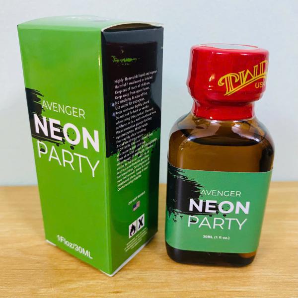 Popper Avenger Neon Party Xanh Lá 30ml – Chai Hít Tăng Khoái Cảm Cực Mạnh 