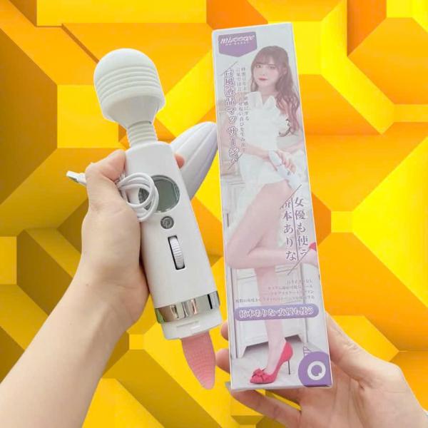 Chày Rung Galaku 2in1 – Massage Điểm G Lưỡi Liếm Siêu Sướng 10 Chế Độ rung 