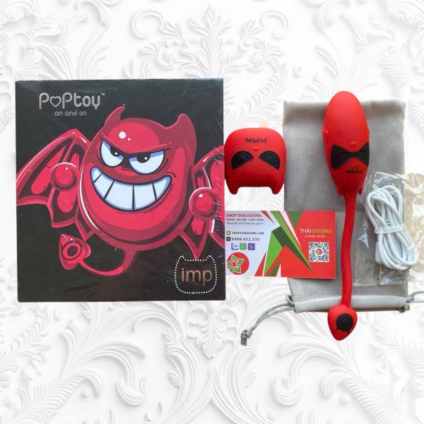 Trứng Rung Cao Cấp Little Devil – Mặt Quỷ Độc Lạ, 10 Chế Độ Rung Thông Minh 