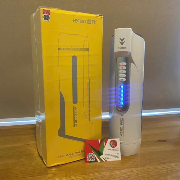 Máy Thủ Dâm Đa Năng Leten A380 Pro – 5 Chế Độ Rung Thụt, Tỏa Nhiệt & Tiếng Rên Chân Thật 