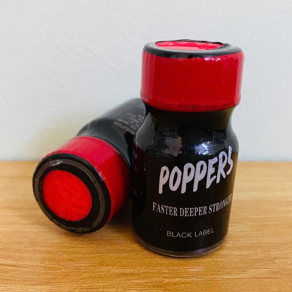 Tinh Dầu Kích Dục Popper Faster Deeper Stronger Black Label 10ml – PWD Mỹ Chính Hãng 