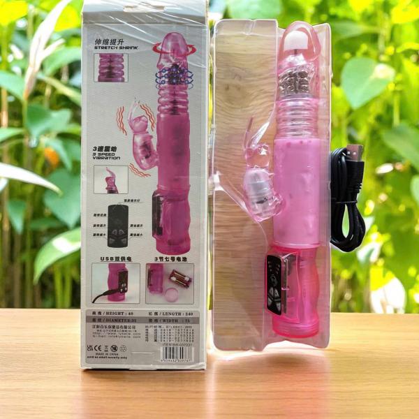 Máy Rung Thụt Butterfly – Dương Vật Giả Đa Năng Cho Nữ Tự Sướng Cực Sướng Như Thật 