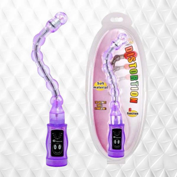Que Rung Hậu Môn Dạng Chuỗi Distortion Baile – 6 Chế Độ Rung Massage Kích Thích Cực Sướng 