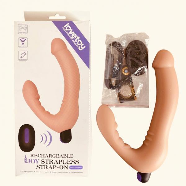 Sextoy Dương Vật Giả Lovetoy Ijoy 2 Đầu – Rung Cực Mạnh, Điều Khiển Không Dây Hiện Đại 