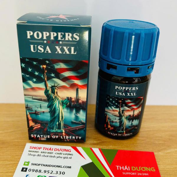 Tinh Dầu Poppers XXL PWD USA Chính Hãng – Tăng Hưng Phấn Mạnh Cho Cặp Đôi Top Bot 