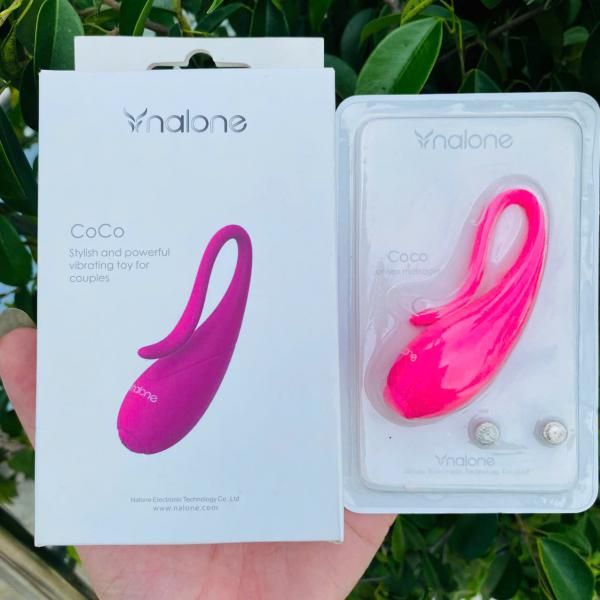 Trứng Rung Nalone Sinmis Coco – Rung Mạnh, Êm Ái, Chống Nước Hiệu Quả Cho Nữ 