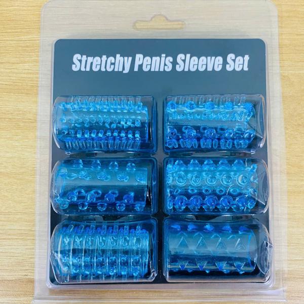 Bộ 6 Bao Cao Su Đôn Dên Khúc Giữa – Silicon Mềm Mịn, Kéo Dài & Tăng Khoái Cảm Cực Mạnh 