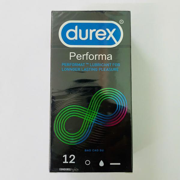 Bao Cao Su Durex Performa – Kéo Dài Thời Gian, Giúp Chàng Bền Bỉ Suốt Cuộc Yêu 
