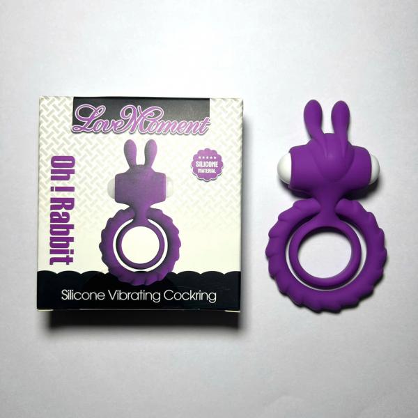 Vòng Rung Oh Rabbit – Tai Thỏ Rung Mạnh Hỗ Trợ Chống Xuất Tinh Sớm Tăng Độ Sung 