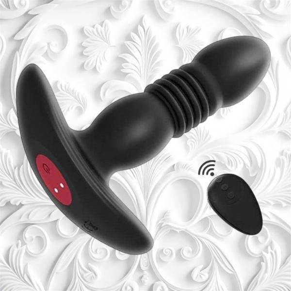 Máy Rung Hậu Môn Tự Động – 10 Chế Độ Rung Thụt Remote Điều Khiển Từ Xa, Sạc Pin Chống Nước 