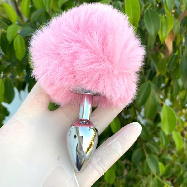 Đạo Cụ Tình Dục Đuôi Thỏ inox Không rỉ - Khám Phá Sự Kích Thích Vượt Trội 