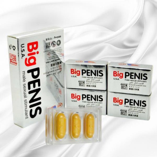 Big Penis USA – Viên Uống Hỗ Trợ Sinh Lý Nam Hộp 12 Viên Chính Hãng 