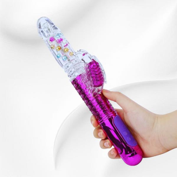 Sextoy giả Cánh Bướm  rung thụt ngoáy xoay bi 6 Chế Độ Cực Mạnh 