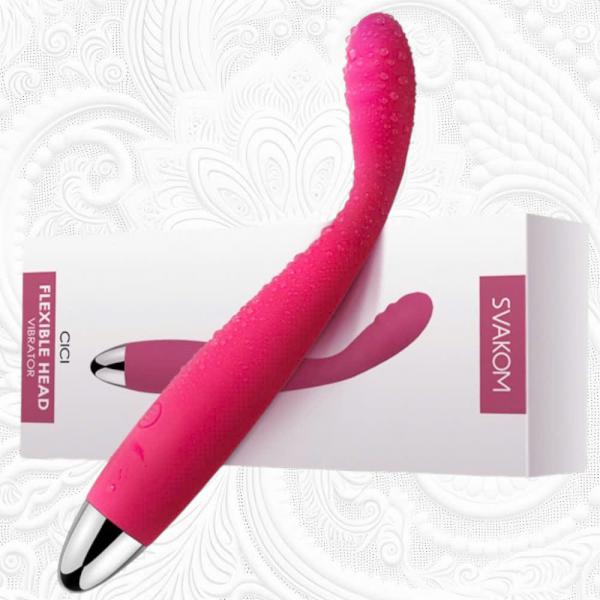 Máy Rung Âm Vật Mini USA Svakom Cici 5 Chế Độ Rung Điểm G 