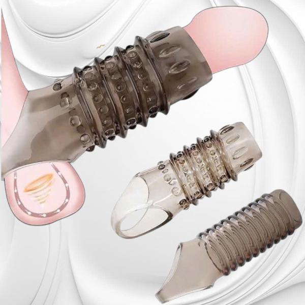 BCS Đôn Khúc Dương Vật Có Quay Đeo Dạng Soán Ốc Tăng Khoái Cảm Cho Cặp Đôi 