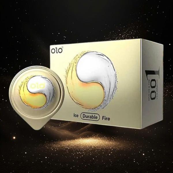 Bao Cao Su Trơn Siêu Mỏng  Lửa Băng OLO 0.01  Siêu Mỏng Kéo Dài Thời Gian 