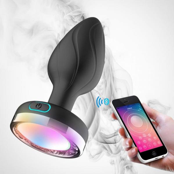 Trứng Rung Điều Khiển App  10 Chế Độ Rung - Đèn LED Đổi Màu Thông Minh 