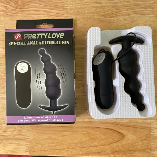 Chuỗi Hạt Rung Pretty Love  12 Chế Độ Massage Êm Ái 