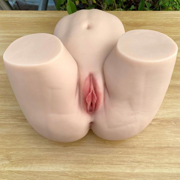 Mông Giả Silicon Nguyên Khối 10kg  Mô Phỏng Hông Mông âm đạo Phụ Nữ Siêu Thật, Có Âm Đạo & Hậu Môn- dochoijapan.com 