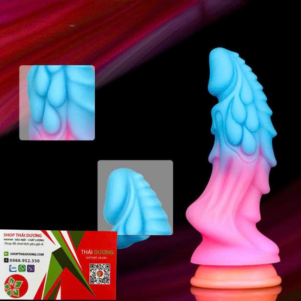 Cu giả hình đầu rồng có màu phát sáng bắt mắt  cho các cặp đôi tìm cảm giác mới lạ - dochoijapan.com 