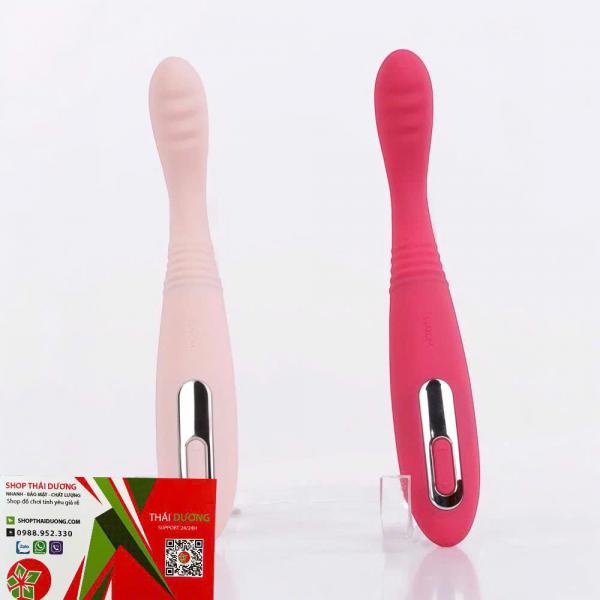 Máy Massage Rung Thụt Mini Svakom Cici II Chất Liệu Silicone Mềm Mịn 