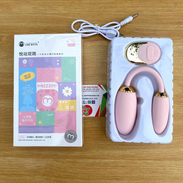 Trứng ring tình yêu điều khiển từ xa 2 dầu uốn cong được theo ý muốn 