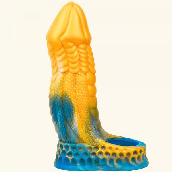 Bao Dôn dên to dương vật dạng vảy rồng silicon siêu mềm dễ dùng làm tăng kích thước dương vật 