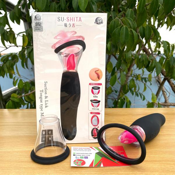 Máy Kích Thích  liếm hút ti vú  rung cầm tay A-ONE Kazuhiko Nhật Bản cho Nữ Tự Sướng 