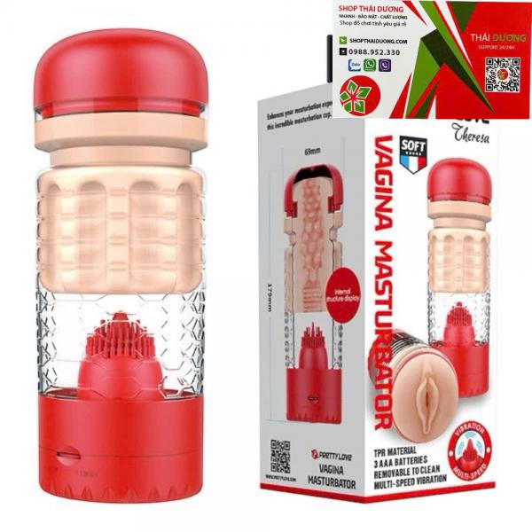 Cốc Thủ Dâm Âm Đạo Giả Pretty Love Emily Rung Liếm Mạnh cho Nam Tự Sướng 