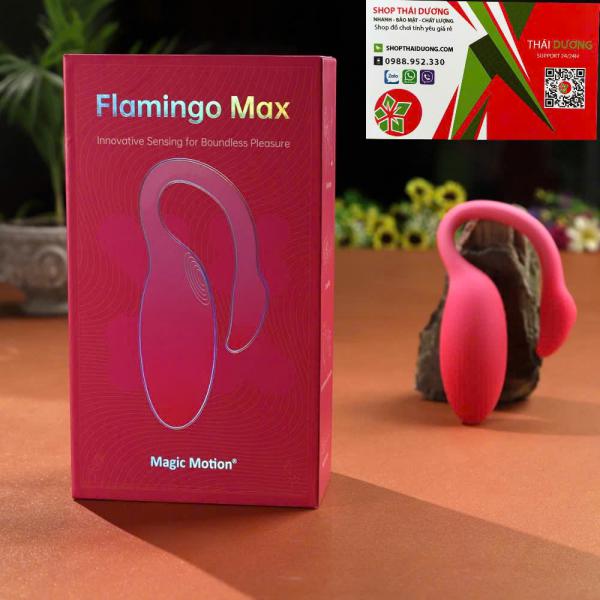 Trứng Rung Điều Khiển Từ Xa Magic Motion Flamingo Max  Kết Nối App Thông Minh 