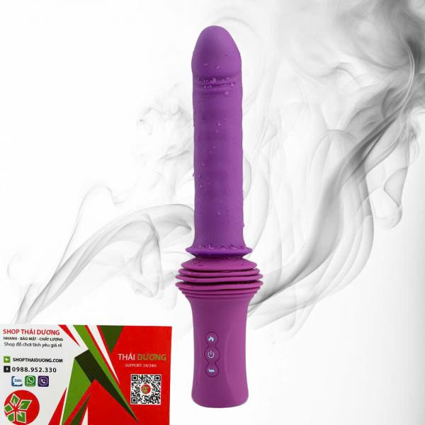 Dương Vật Giả Loving World Optimus Cao Cấp  Rung Thụt Tự Động, Sưởi Ấm Thực Tế, Điều Khiển Từ Xa 