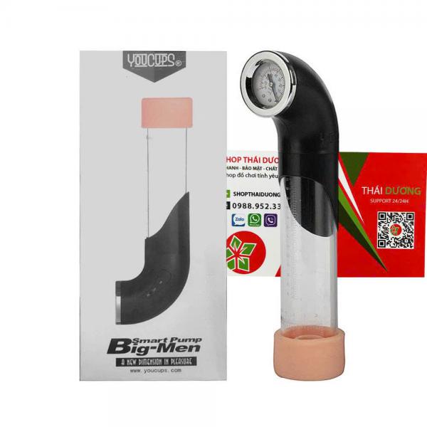 Máy Tập Tăng Kích Thước Dương Vật Youcups Big-Men Cao Cấp Chính Hãng, An Toàn Cho Nam Giới 