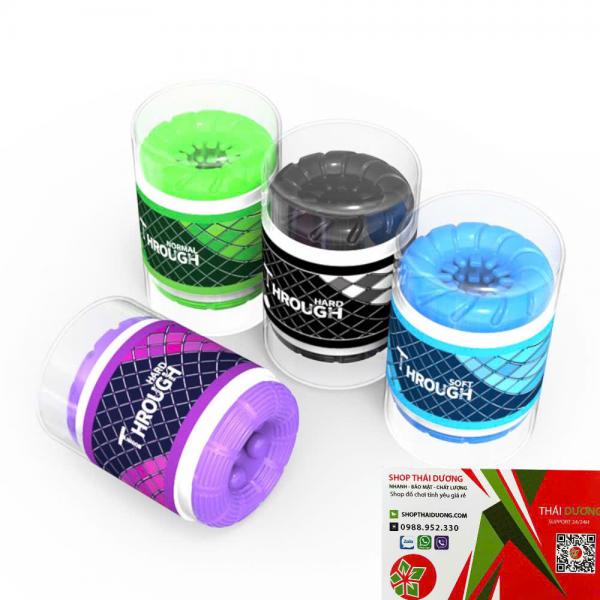 HARD THROUGH 2 Đầu  Cốc Massage Nam Giới Siêu Mềm, Mang Lại Cảm Giác Thoải Mái 