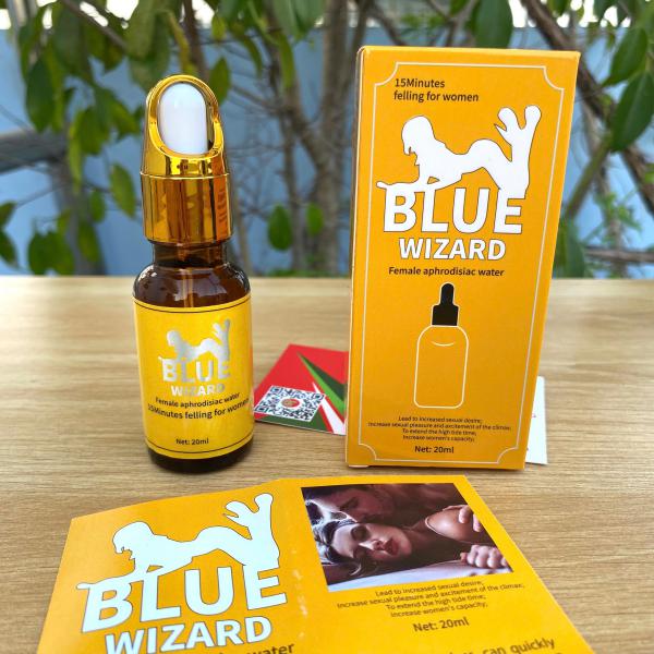 Thuốc Kích Dục Nữ Blue Wizard Gold 20ml Mỹ  Tinh chất Kích Dục nữ cao cấp, chính hãng 