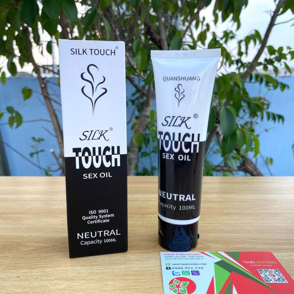 Gel Bôi Trơn 100ml Không Mùi Silk Touch Tăng Độ Trơn Khoái Cảm Cho Các Cặp Đôi 