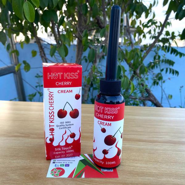 Gel bôi trơn quan hệ hương cherry Hot Kiss Cherry 100ml Silk Touch 