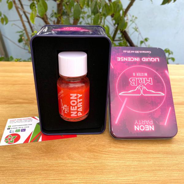 Nước Ngửi Popper Neon Party MRB Đỏ 40ml Tăng khoái Cảm Mạnh 