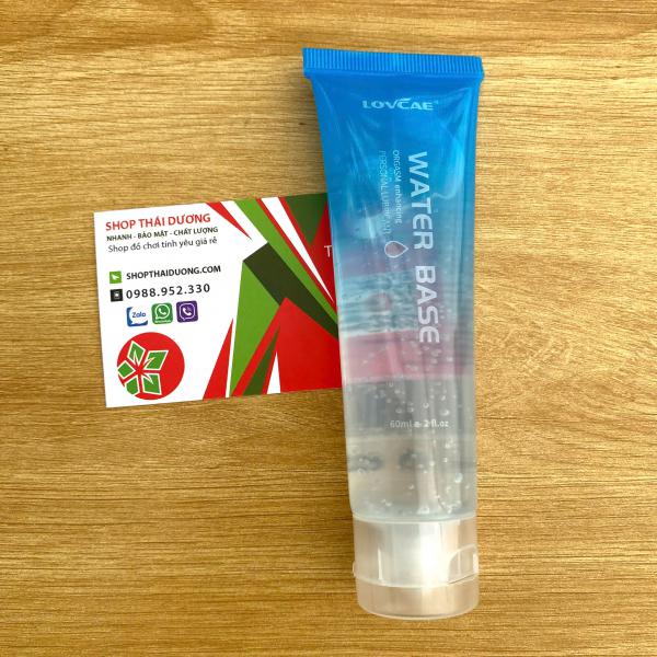 Gel Gốc Nước Lovcae Water Base 60ml Không Màu Không Mùi 