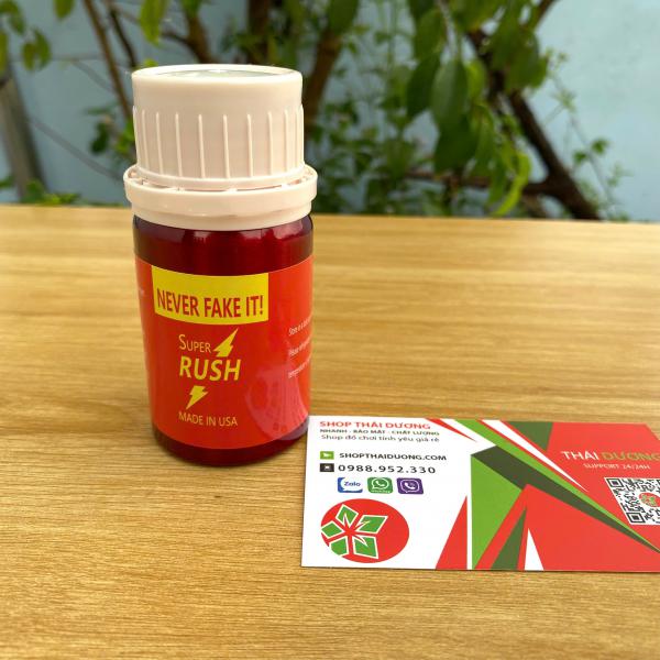 Popper Khô Super Rush Đỏ PWd  Tăng Hưng Phấn Cho Các Cặp Đôi 