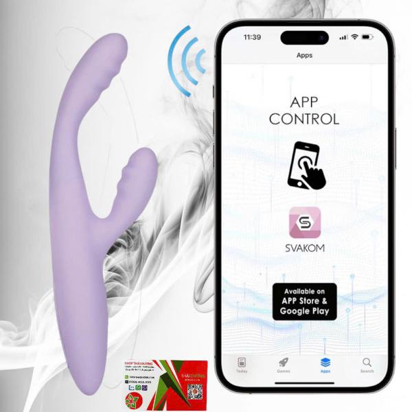 Dụng Cụ Massage Điểm G Svakom Cici Plus 2 Kết Nối Điện Thoại 